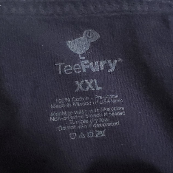 Back to the Future VS Scott Pilgrim Tee Fury XXL t-shirt Great Scott Marty McFly - Picture 3 of 3